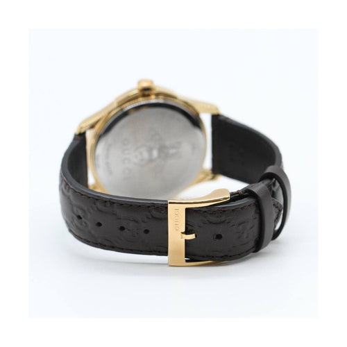 Montre Gucci - Montre YA1264035 en acier plaqué or 58 Facettes UKD363896FJ