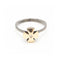 Bague Bague - Or jaune 18K, argent 925 et diamant taille brillant 58 Facettes UKD363900SO