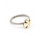 Bague Bague - Or jaune 18K, argent 925 et diamant taille brillant 58 Facettes UKD363900SO
