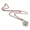 Collier Collier - Pendentif croix en or blanc 18K et topazes bleues 58 Facettes UKD363906SO