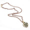 Collier Collier - Pendentif croix 16 tsavorites en or blanc 18K 58 Facettes UKD363907SO