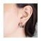 Boucles d'oreilles VETO - Boucles d’oreilles en acier avec diamants 0,10 ct 58 Facettes UKD363917SO
