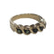 Bague 53 Bague - Tourmalines vertes en or jaune 18 carats 58 Facettes S287