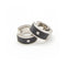 Boucles d'oreilles NOIR - Boucles d’oreilles en acier, diamants et céramique 58 Facettes UKD363921SO