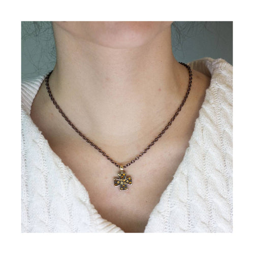 Collier Collier solitaire - Pendentif en acier avec diamant 0,25 ct 58 Facettes UKD363927SO