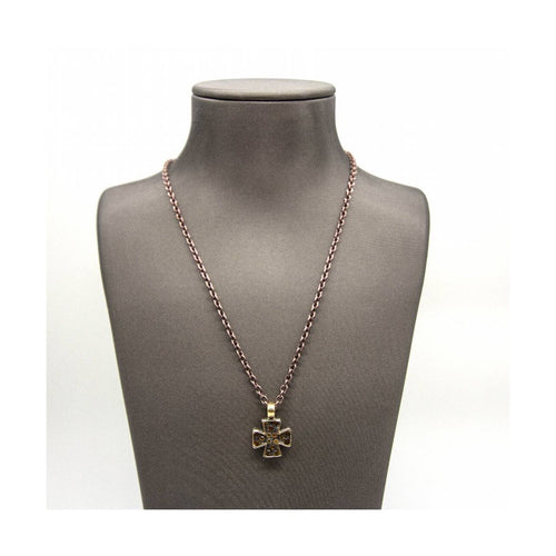 Collier Collier solitaire - Pendentif en acier avec diamant 0,25 ct 58 Facettes UKD363927SO