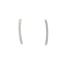 Boucles d'oreilles STILO - Boucles d’oreilles en acier 316L et diamants 58 Facettes UKD364016SO