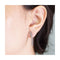 Boucles d'oreilles STILO - Boucles d’oreilles en acier 316L et diamants 58 Facettes UKD364016SO
