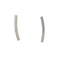 Boucles d'oreilles STILO - Boucles d’oreilles en acier 316L et diamants 58 Facettes UKD364018SO