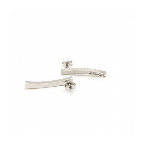 Boucles d'oreilles STILO - Boucles d’oreilles en acier 316L et diamants 58 Facettes UKD364018SO