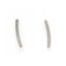 Boucles d'oreilles STILO - Boucles d’oreilles en acier 316L et diamants 58 Facettes UKD364018SO