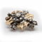 Pendentif Broche isabélin - Broche/pendentif en platine et or rose 18 ct diamants 58 Facettes UKD364086JC
