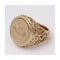 Bague Bague chevalière - Or jaune 18 ct avec pièce USA 1873 58 Facettes UKD364103JC