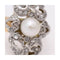 Bague Belle Époque - Bague bicolore en or jaune 18 kt et platine 950 58 Facettes UKD364104JC