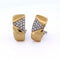 Boucles d'oreilles Boucles d'oreilles - Motif géométrique en or jaune 18 kt et diamants 58 Facettes OR208 '(00919)