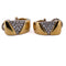 Boucles d'oreilles Boucles d'oreilles - Motif géométrique en or jaune 18 kt et diamants 58 Facettes OR208 '(00919)
