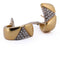 Boucles d'oreilles Boucles d'oreilles - Motif géométrique en or jaune 18 kt et diamants 58 Facettes OR208 '(00919)