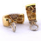 Boucles d'oreilles Boucles d'oreilles - Motif géométrique en or jaune 18 kt et diamants 58 Facettes OR208 '(00919)