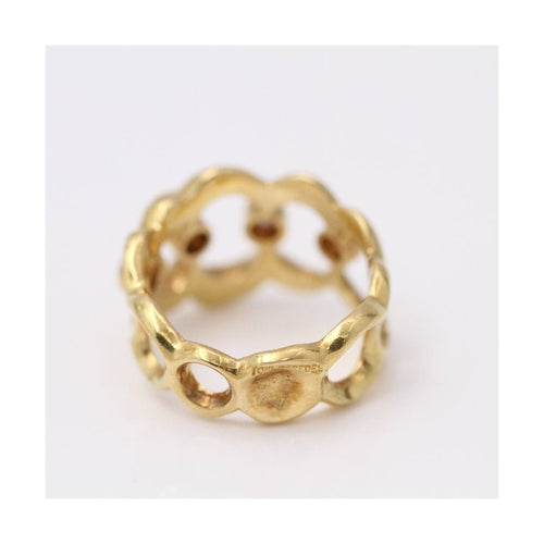 Bague LISS - Bague en or jaune 18K et diamants 0,12 ct 58 Facettes UKD364106JC