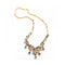 Collier CROWN - Collier en or jaune 18 kt avec diamants et pierres précieuses 58 Facettes UKD364207LF