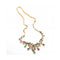 Collier CROWN - Collier en or jaune 18 kt avec diamants et pierres précieuses 58 Facettes UKD364207LF