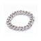 Bracelet Bracelet à maillons pavés de diamants en or blanc 18 kt 58 Facettes UKD364208LF
