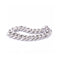 Bracelet Bracelet à maillons pavés de diamants en or blanc 18 kt 58 Facettes UKD364208LF