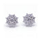 Boucles d'oreilles Roseton - Boucles d’oreilles en or blanc 18 kt et diamants 58 Facettes UKD364209LF