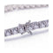 Bracelet Pulsera Riviere - Bracelet en or blanc 18 kt et diamants 58 Facettes UKD364211LF