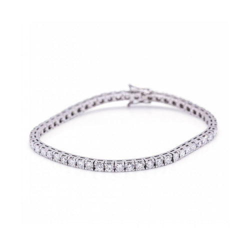 Bracelet Bracelet rivière - Bracelet en or blanc 18 ct et diamants 58 Facettes UKD364212LF