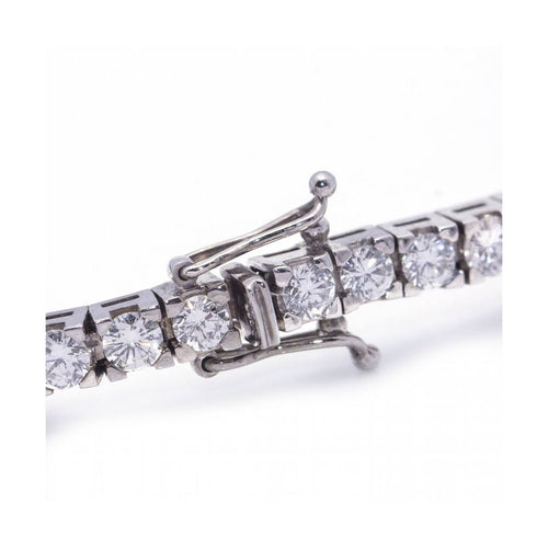 Bracelet Bracelet rivière - Bracelet en or blanc 18 ct et diamants 58 Facettes UKD364212LF