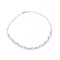 Collier THAYPER - Collier en or blanc 18K et diamants 7,90 ct G/VS 58 Facettes UKD364220LF