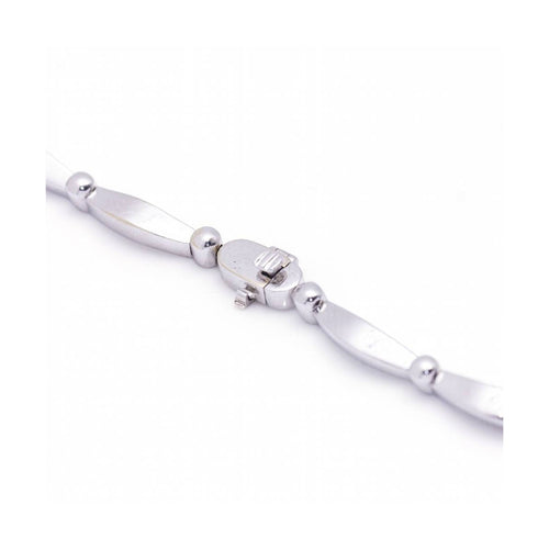 Collier THAYPER - Collier en or blanc 18K et diamants 7,90 ct G/VS 58 Facettes UKD364220LF