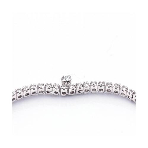 Collier VAGUES - Collier en or blanc 18 kt et diamants 1,70 ct 58 Facettes UKD364222LF