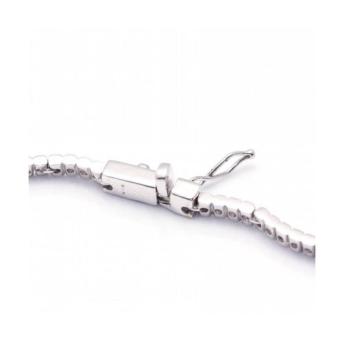 Collier VAGUES - Collier en or blanc 18 kt et diamants 1,70 ct 58 Facettes UKD364222LF