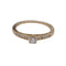 Bague AMOUR - Bague demi-alliance en or jaune 18K et diamants 58 Facettes UKD364358CH
