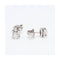 Boucles d'oreilles Boucles d’oreilles dormeuses - Diamants taille brillant en or blanc 18 ct 58 Facettes UKE361233KA