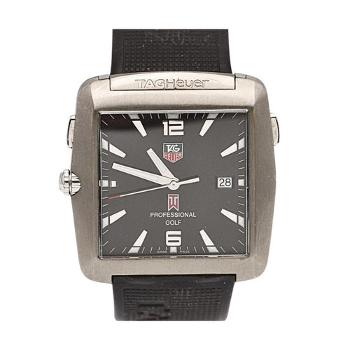 Montre TAG Heuer Golf Tiger Woods - Montre homme en titane 36 mm 58 Facettes UKE363859