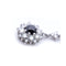 Boucles d'oreilles Boucles d’oreilles pendantes - Or blanc 18 kt et diamants blancs et noirs 58 Facettes UKN102862LF
