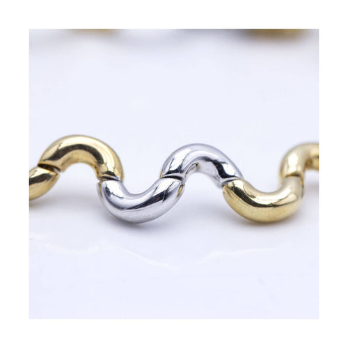 Bracelet ONDAS - Bracelet en or bicolore 18 ct 58 Facettes UKN102867LF