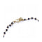 Collier Collier - Motif floral en or jaune 18K et spinelles noires 58 Facettes UKN102870LF