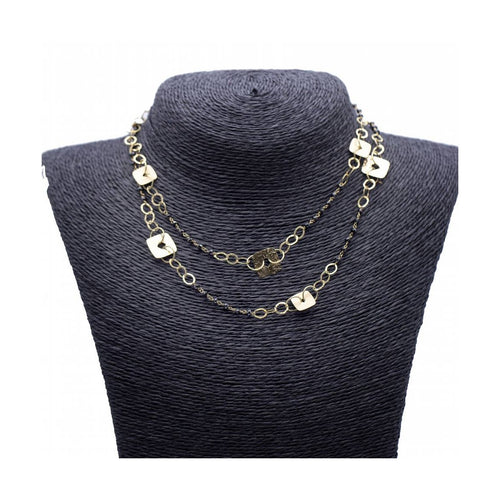 Collier Collier - Design en or jaune 18K et spinelles naturelles 58 Facettes UKN102871LF