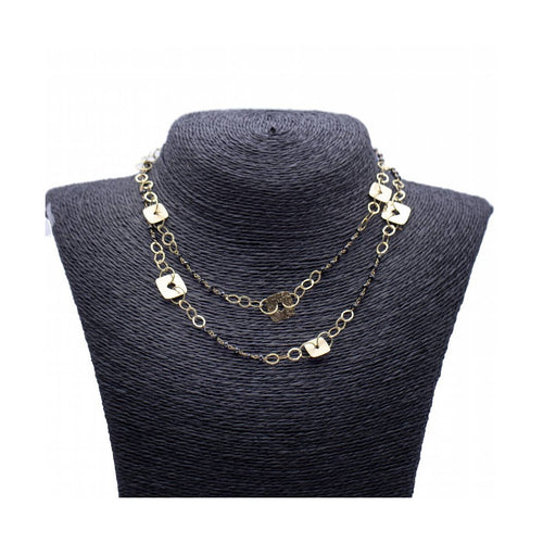 Collier Collier - Design en or jaune 18K et spinelles naturelles 58 Facettes UKN102871LF