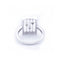 Bague Pentagram - Bague en or blanc 18 kt et diamants 58 Facettes UKN102874LF