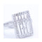 Bague Pentagram - Bague en or blanc 18 kt et diamants 58 Facettes UKN102874LF