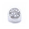 Bague Bague Couronne - Or blanc 18 ct et diamants 58 Facettes UKN102879LF