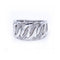 Bague Bague large - Or blanc 18 kt et diamants 58 Facettes UKN102883LF