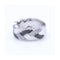 Bague Bague tressée - or blanc 18K et diamants blancs et noirs 58 Facettes UKN102884LF