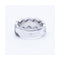 Bague Bague tressée - or blanc 18K et diamants blancs et noirs 58 Facettes UKN102884LF