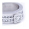Bague Bague - Or blanc 18K et diamants 1,18 ct 58 Facettes UKN102887LF